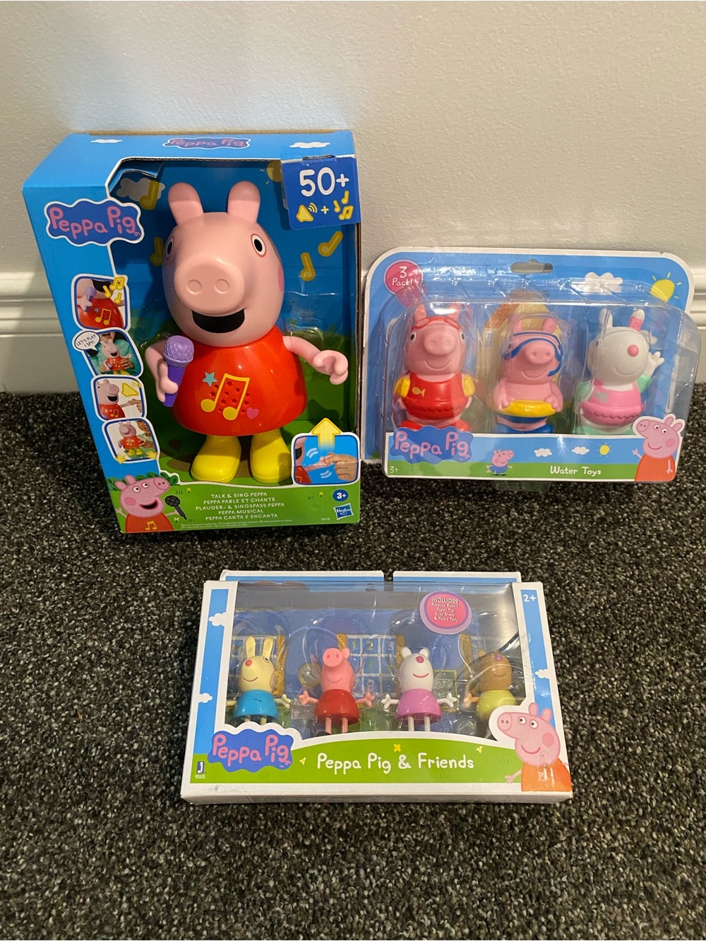 New! Peppa pig bundle of toys!